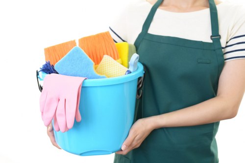 Customer choosing a safe Hampton Carpet Cleaners payment method