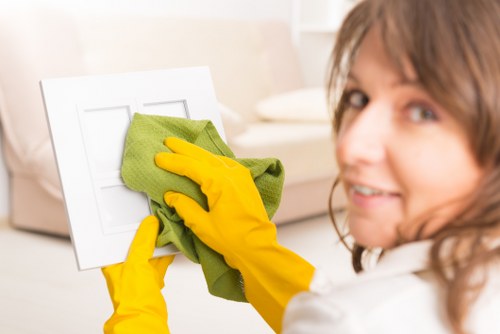Cleaner managing equipment and chemical safety